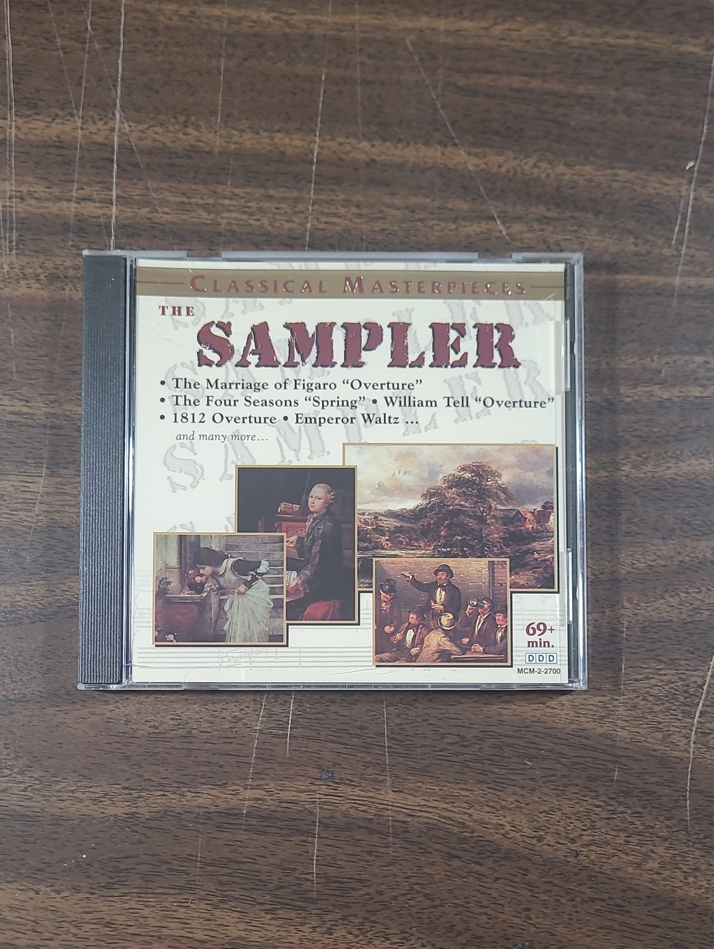 The Sampler Classical Masterpieces Music CD Various Artists